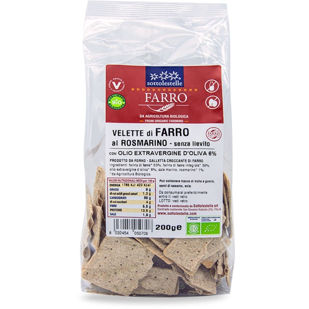 VELETTE DI FARRO AL ROSMARINO SOTTOLESTELLE